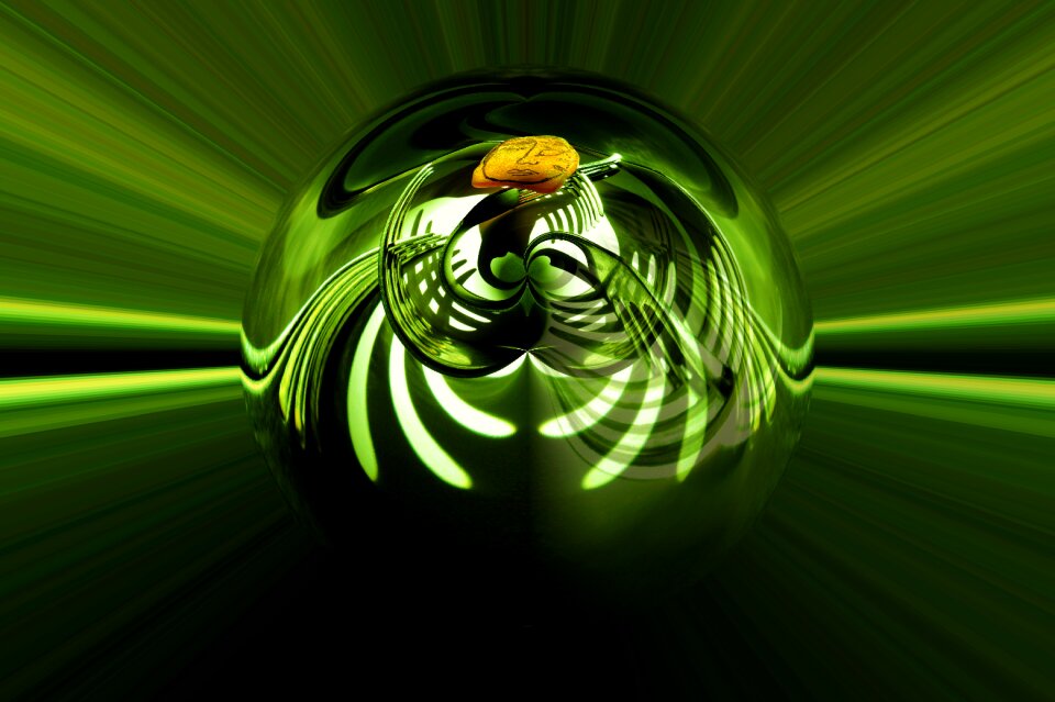Modern art digital colorful