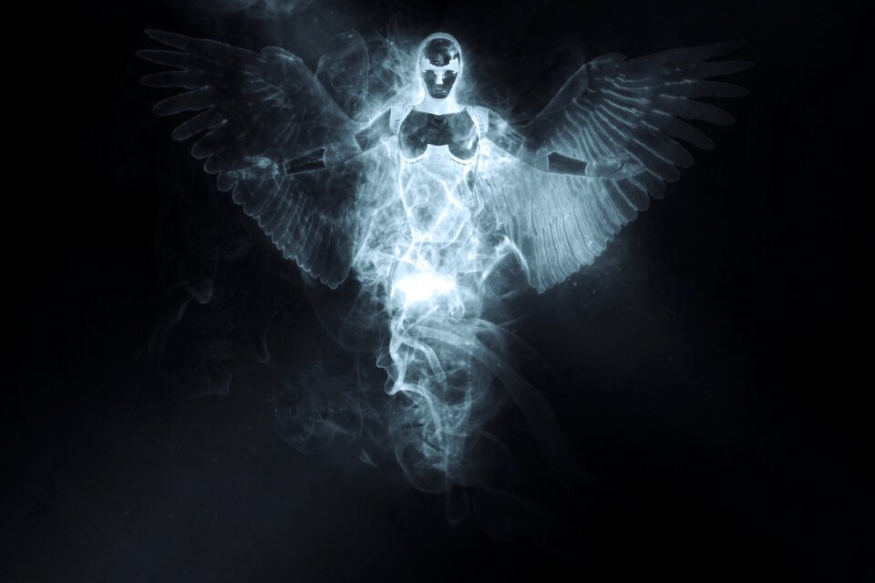 Fantasy symbolic archangel