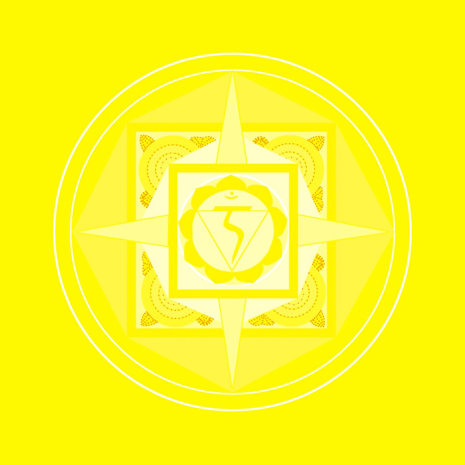 Yellow manipura energy