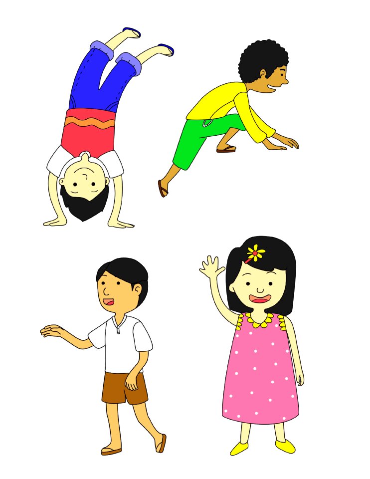 Children playing young childhood