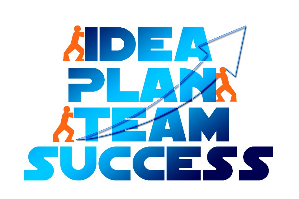 Success action concept