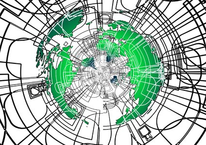 Digital global globalalisierung