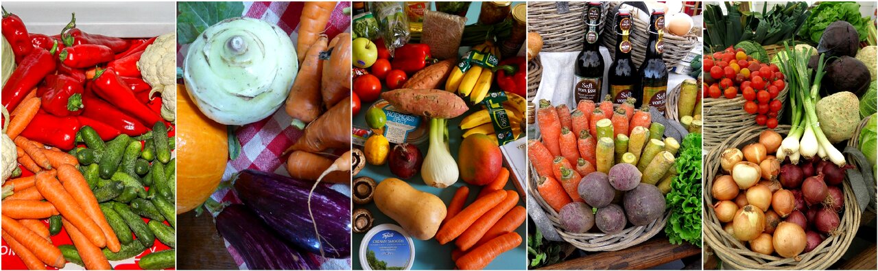 Healthy fresh diet