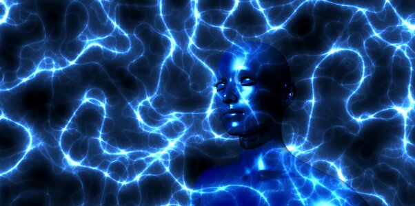 Lightning blue lightning Free illustrations
