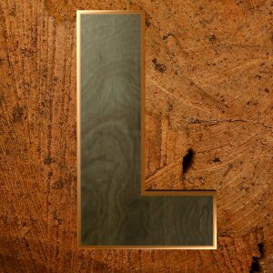Wooden alphabet alphabet letters