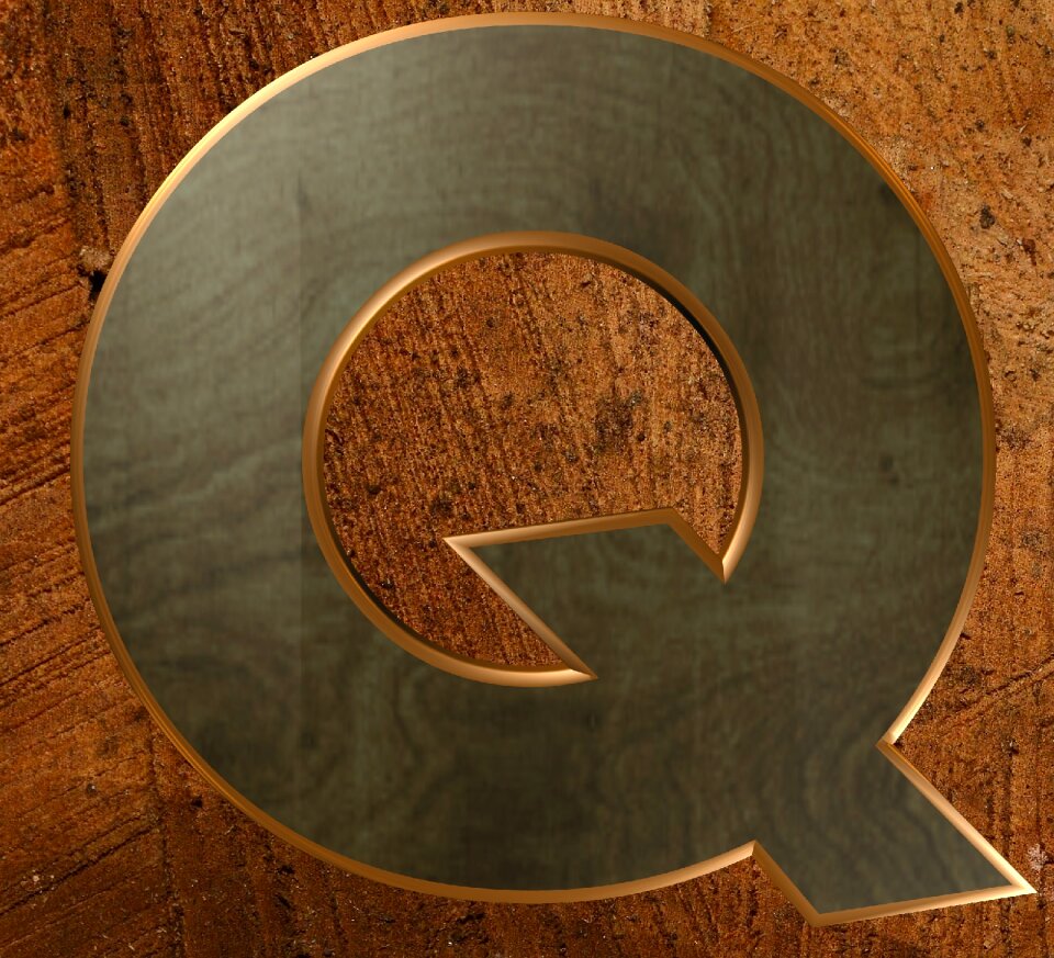 Wooden alphabet alphabet letters
