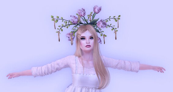 Tulips female art