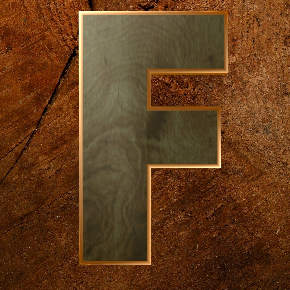 Wooden alphabet alphabet letters