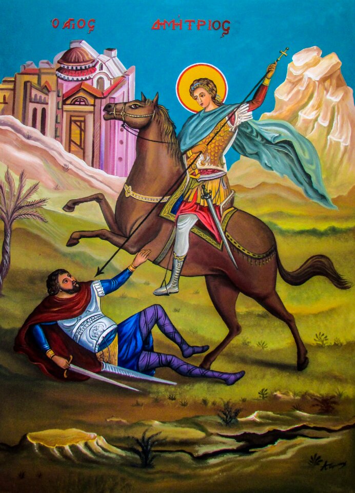 Fresco painting religion