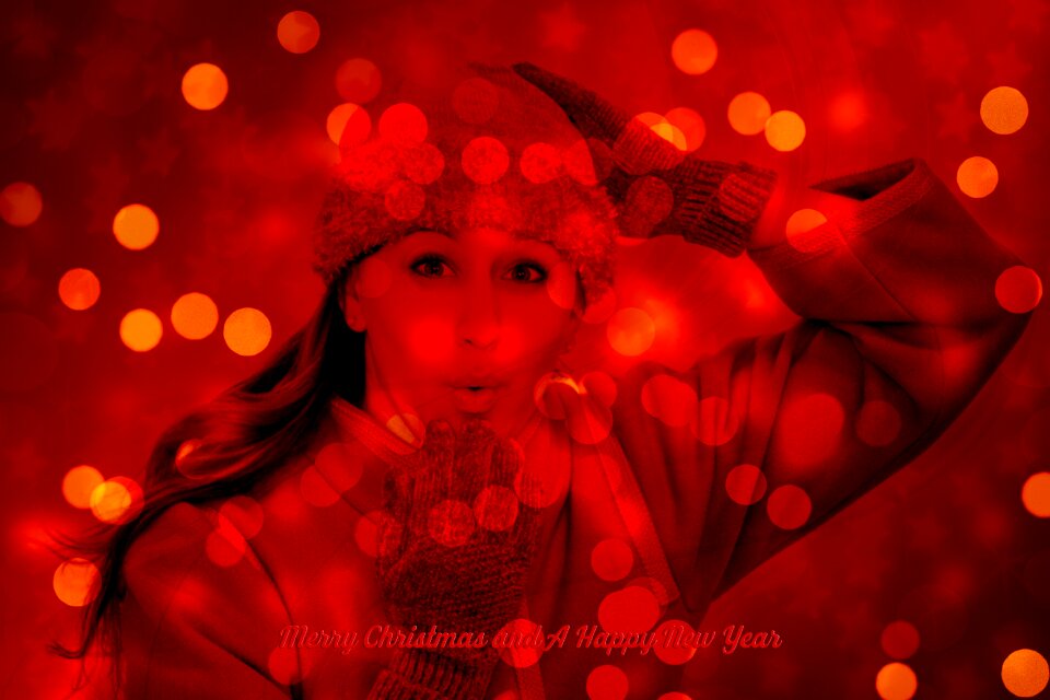 Bokeh lights mood