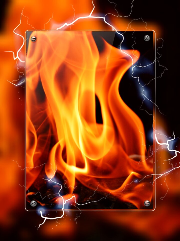 Flashes hot burn