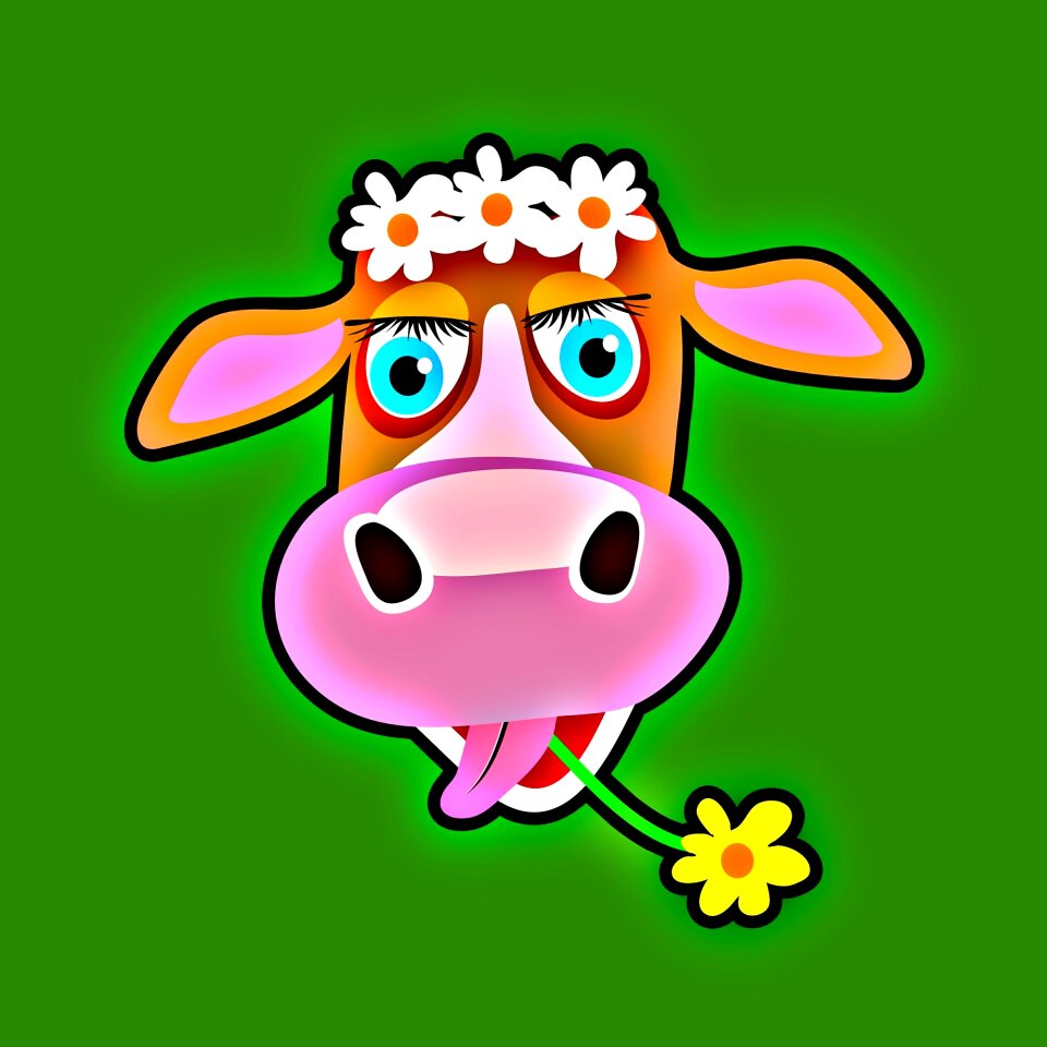 Face cartoon head