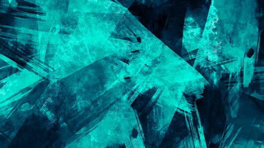 Blue dark abstract