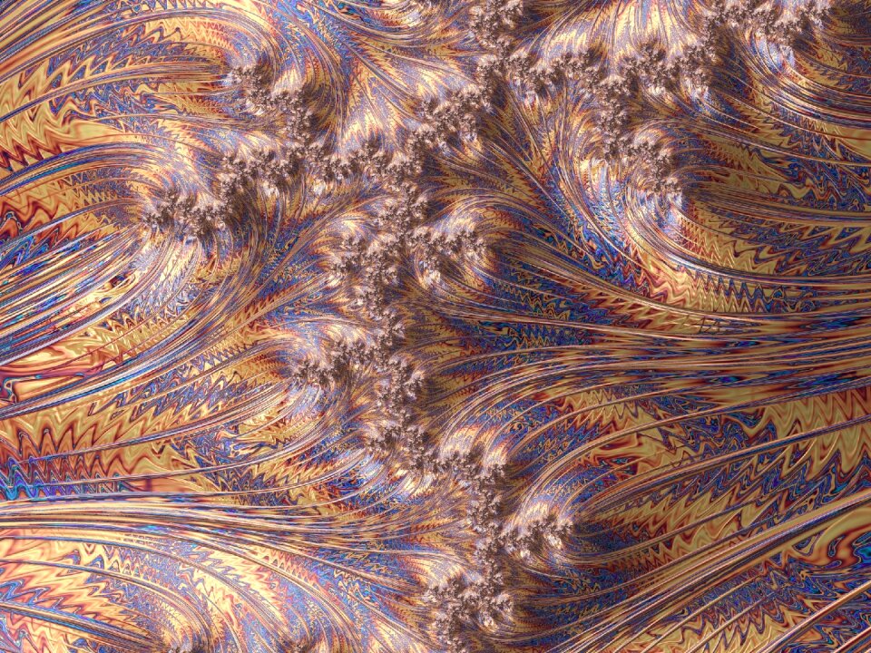 Design swirls pattern