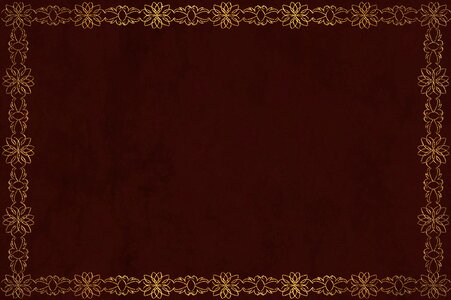Noble festive border