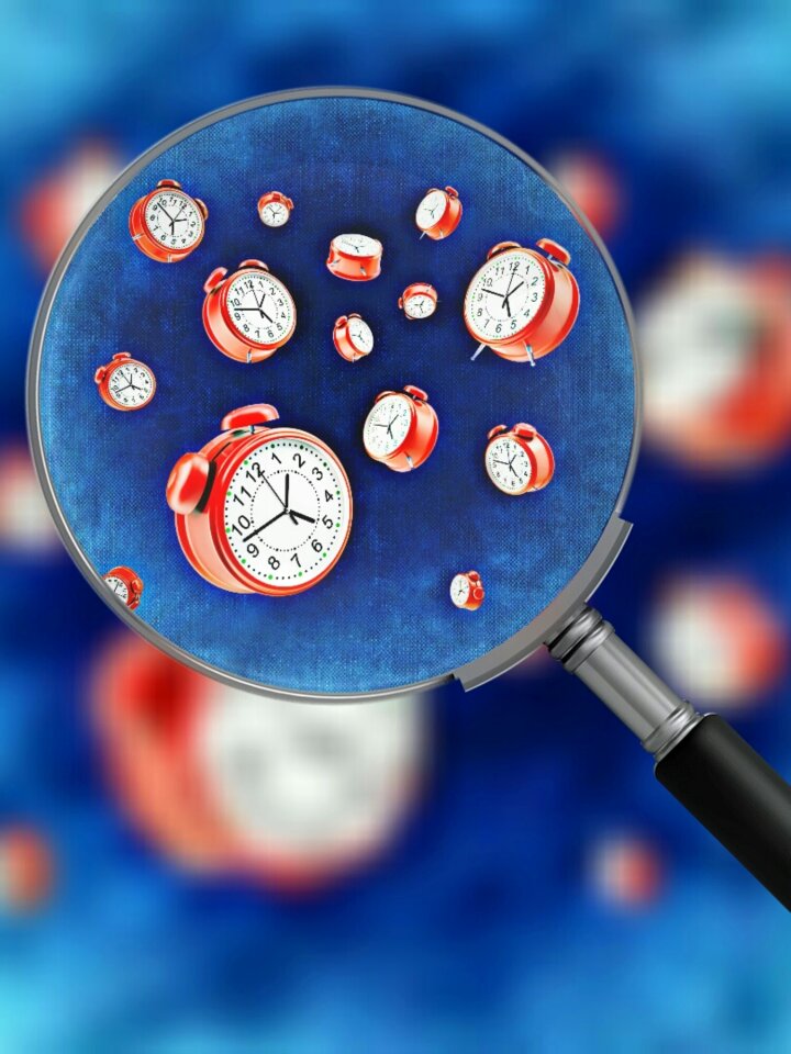 Arouse time of time indicating