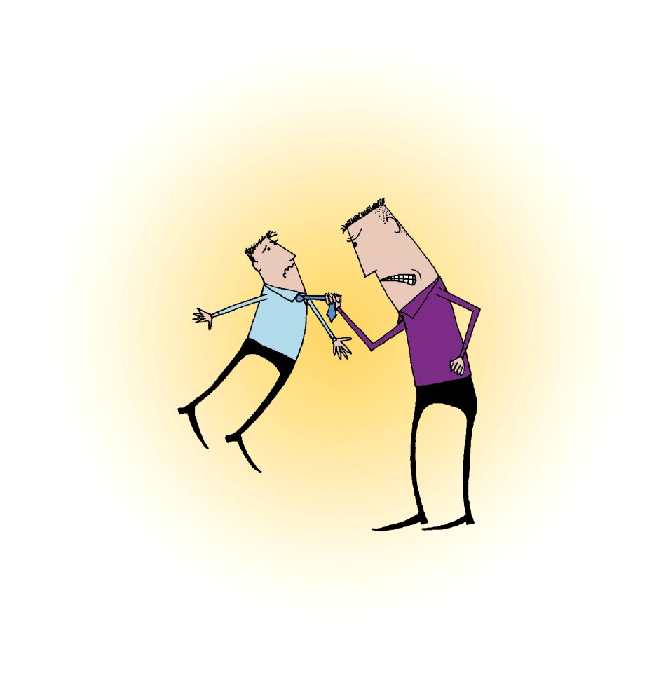 Bad fight Free illustrations