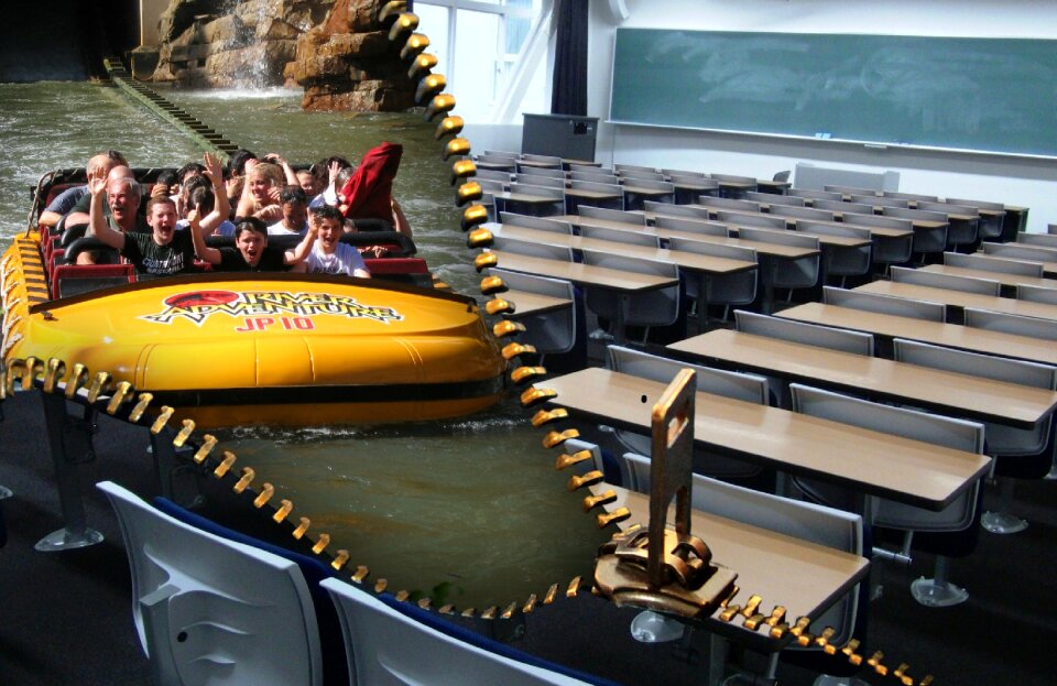 Leisure blackboard classroom