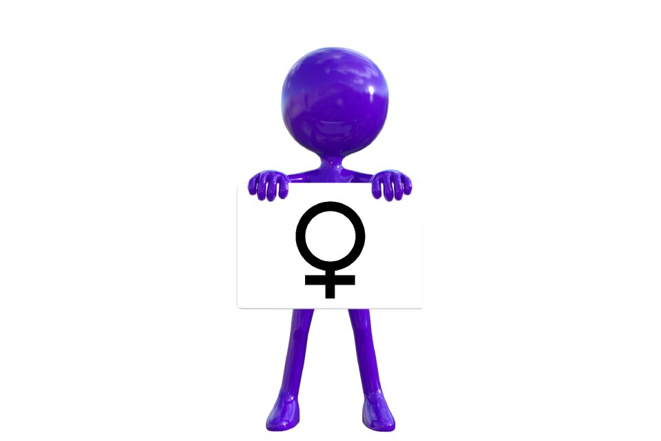 Purple man 3d Free illustrations