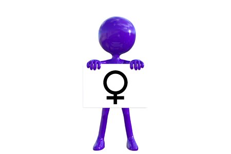 Purple man 3d Free illustrations