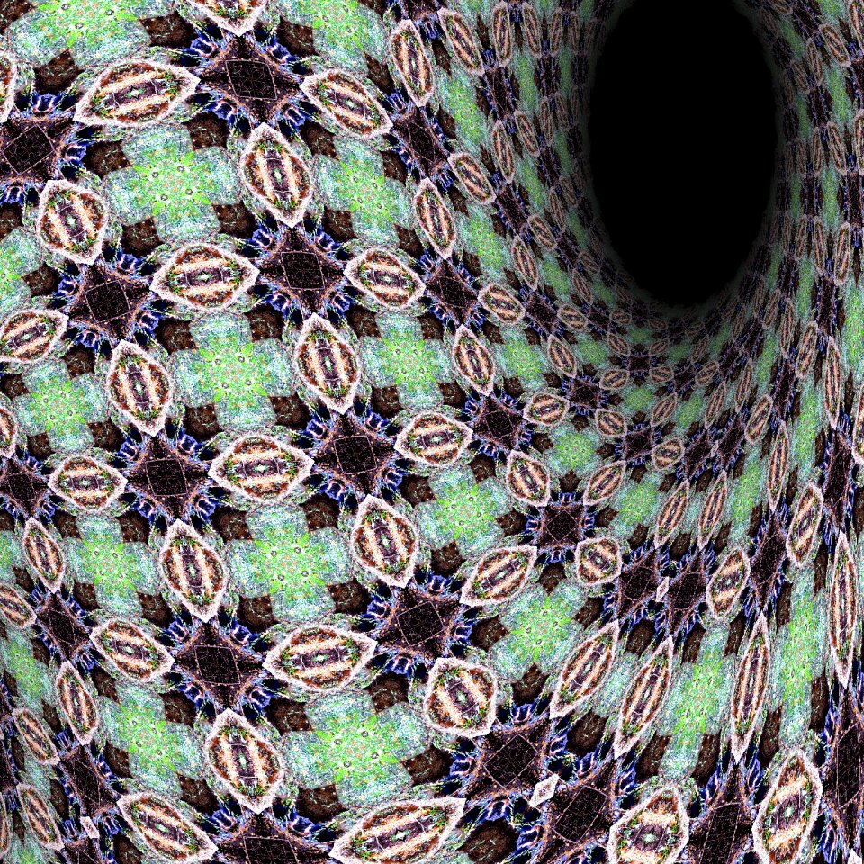 Abstract green pattern