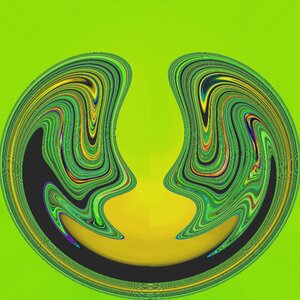 Green art print Free illustrations