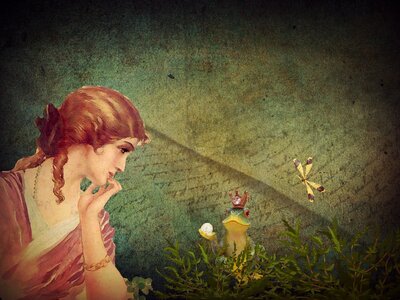 Frog prince fairy tales greeting card