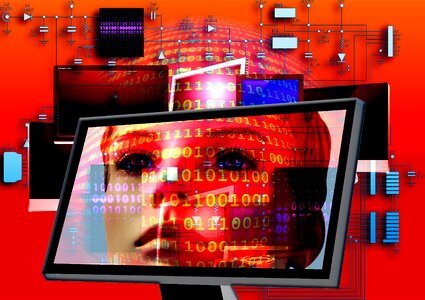 Technology monitor think