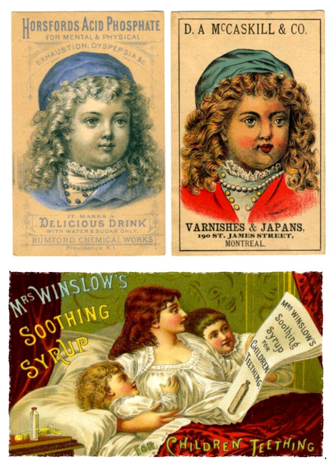 Products collage scrapbooking