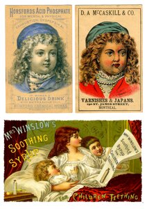 Products collage scrapbooking