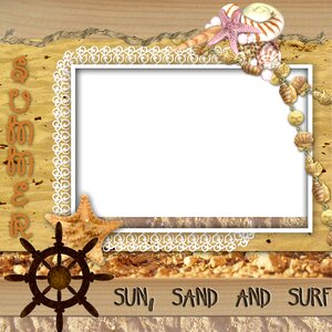 Shore sand surf