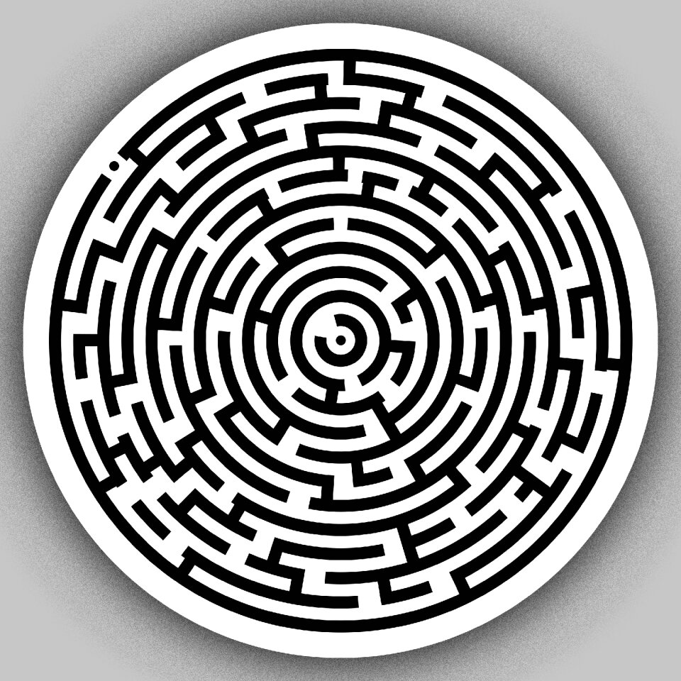 Quiz gray puzzle Free illustrations