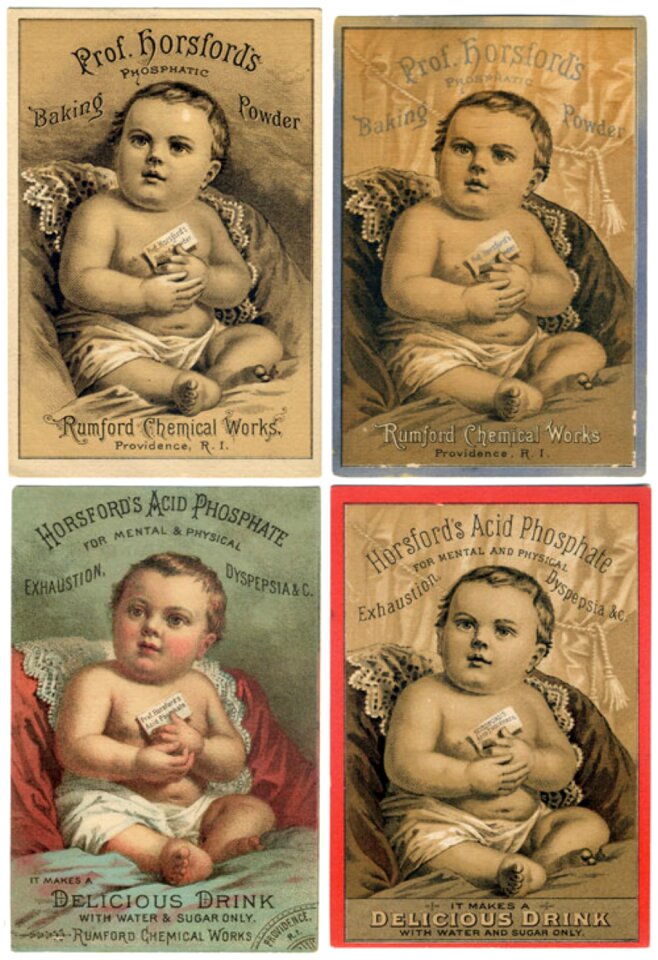 Baby collage scrapbooking