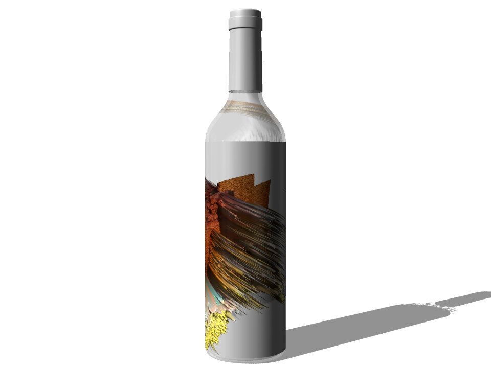 Bottle 3d Free illustrations