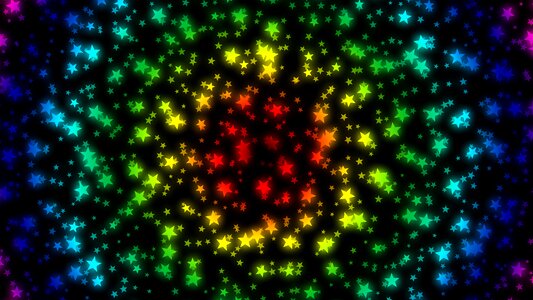 Abstract advent decoration