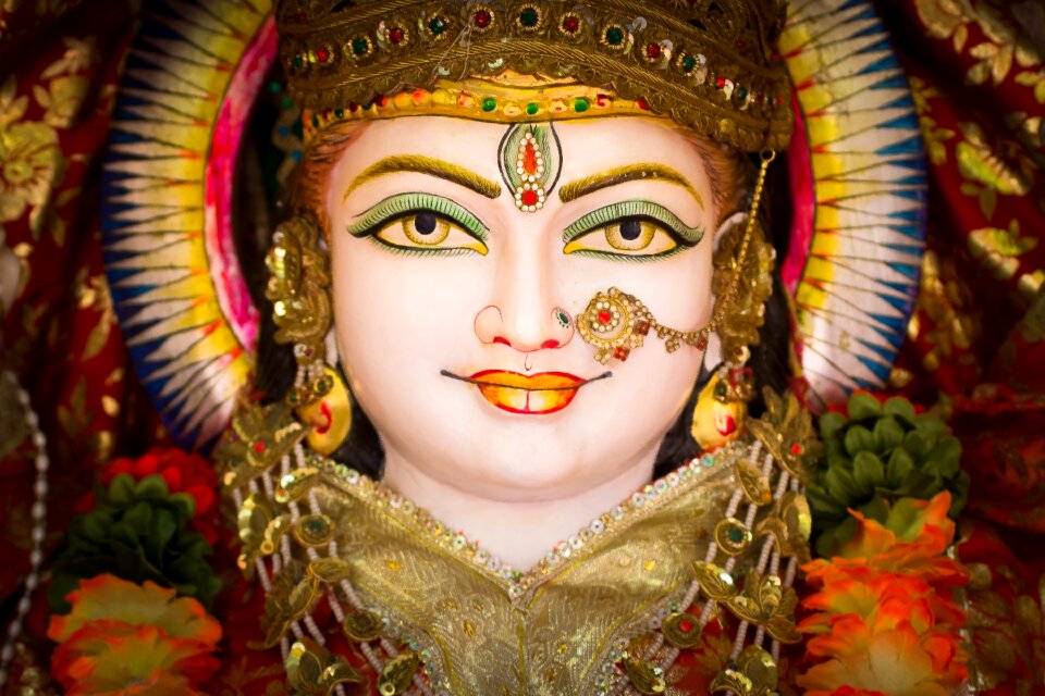 Gods face spiritual