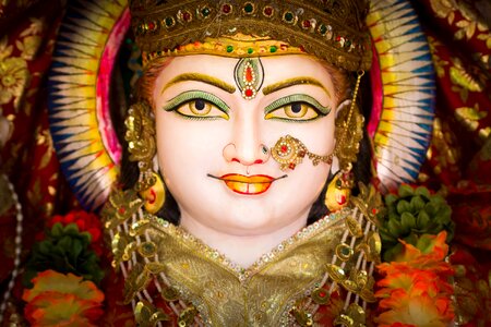 Gods face spiritual