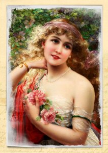 Collage roses floral