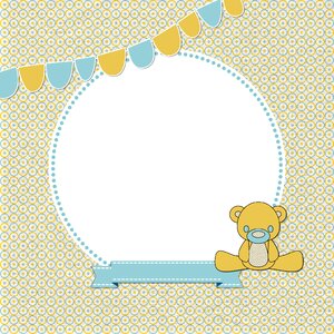 Girl yellow blue
