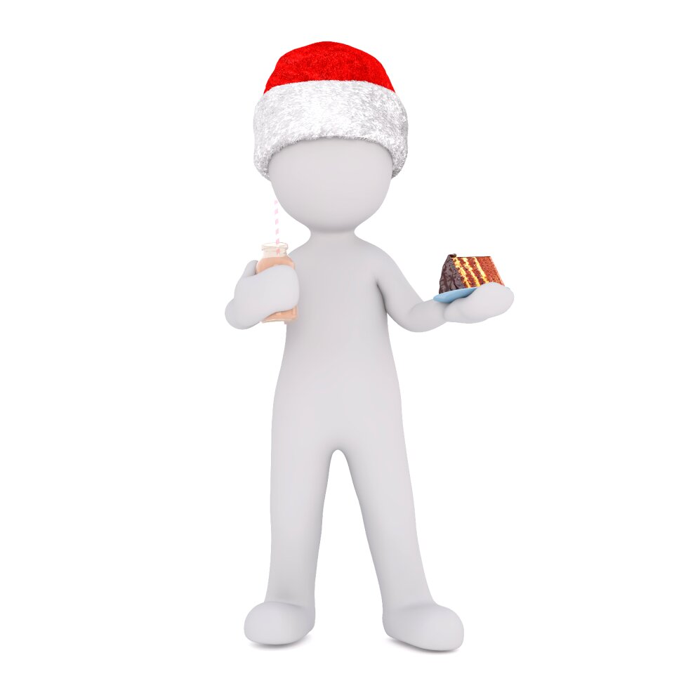 Isolated christmas 3d model
