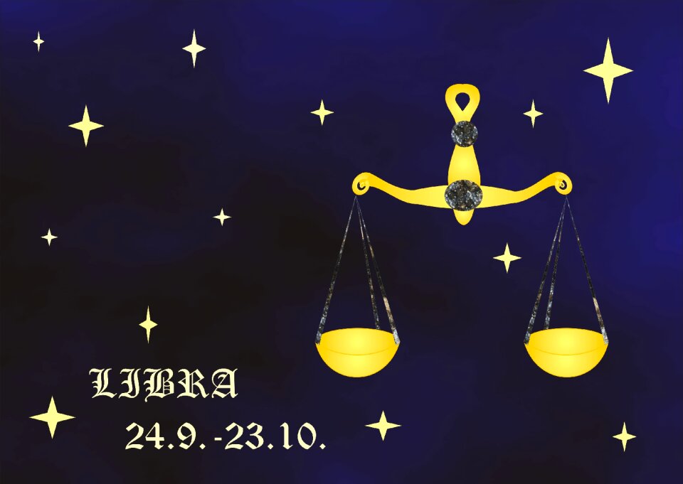 Sign of the zodiac scales Free illustrations