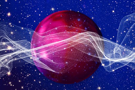 Particles wave lines