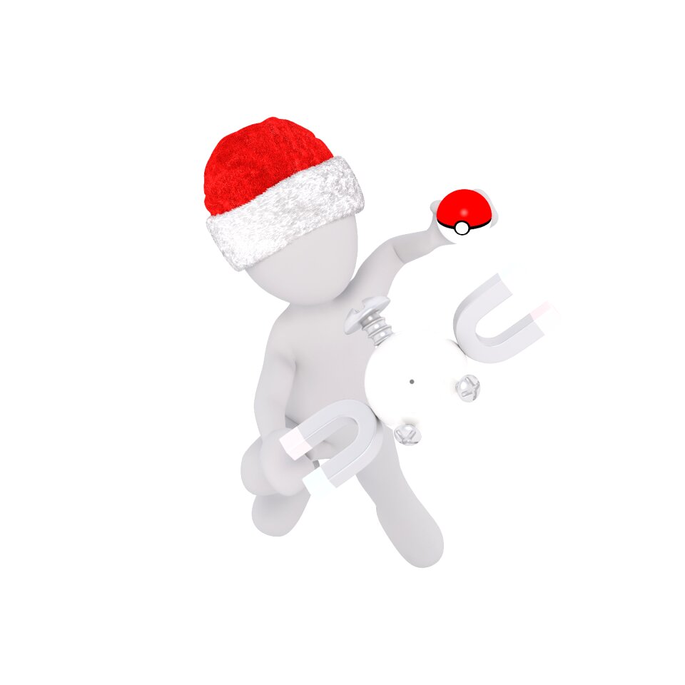 Isolated christmas 3d model