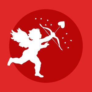Valentine angel day