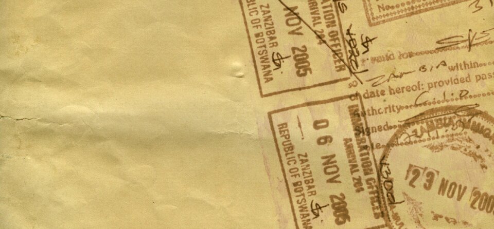 Vintage parchment paper