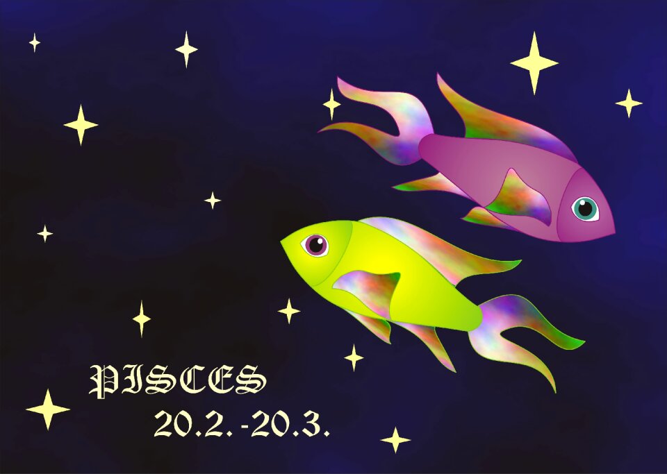 Sign of the zodiac fish Free illustrations