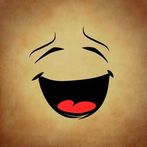Funny laugh Free illustrations