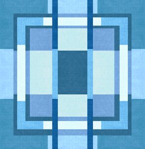 Geometric cotton cloth