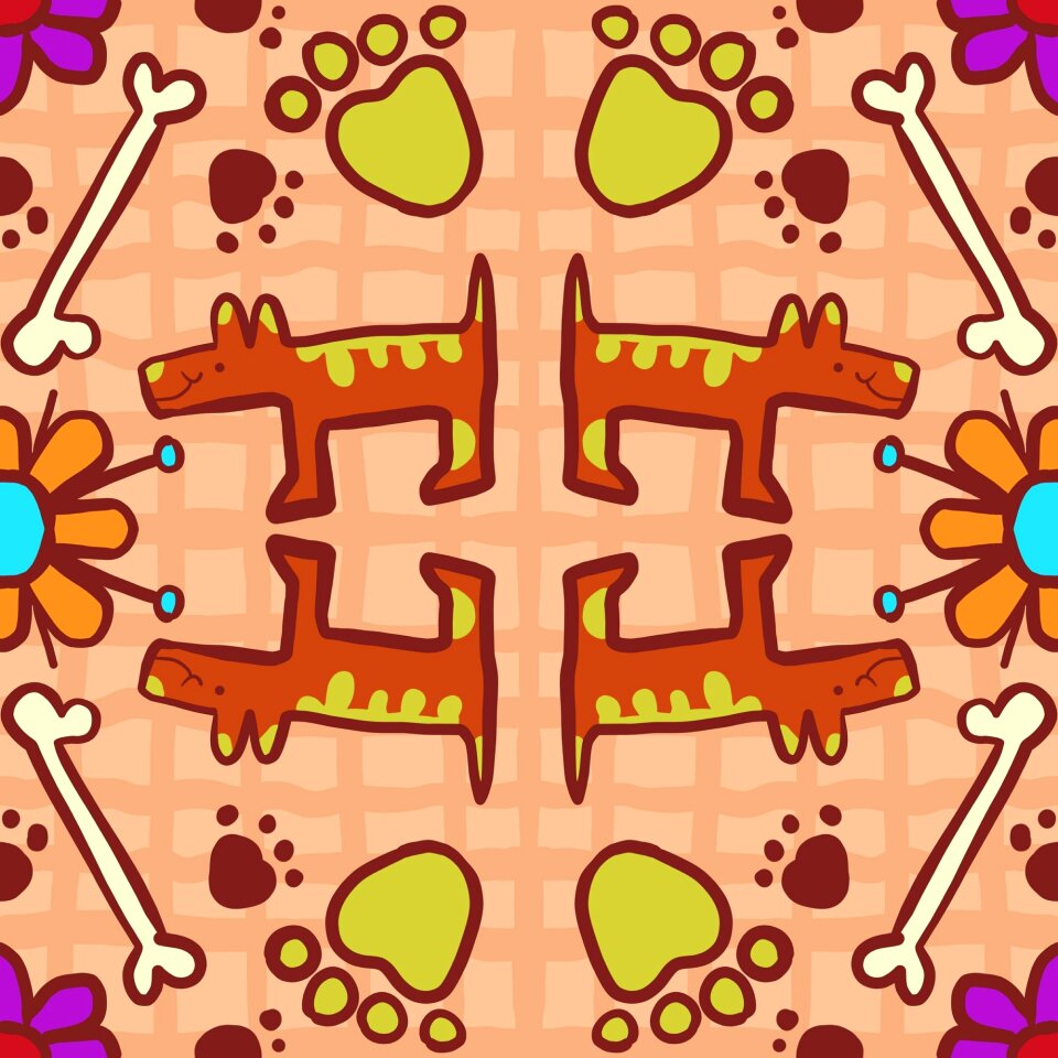 Design wallpaper tileable