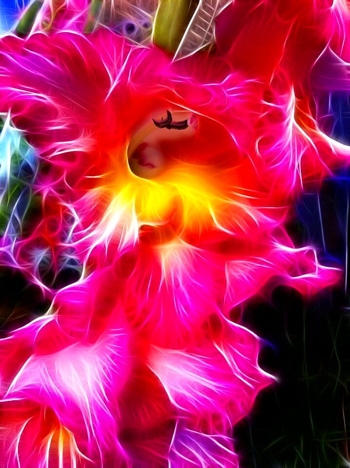 Photoshop plant flower